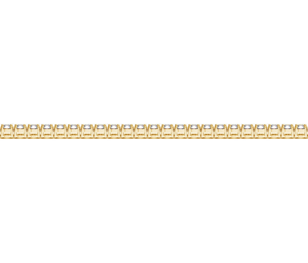 Lab Grown Round Diamond Tennis Bracelet in 14k Yellow Gold (2 cctw F/G  VS2/SI1)