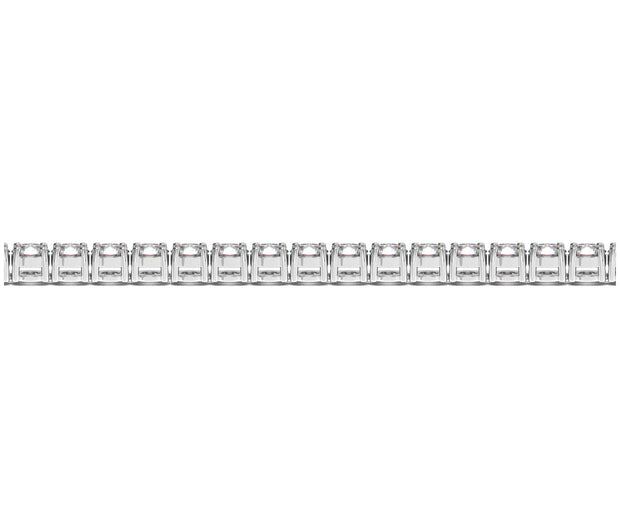 Lab Grown Round Diamond Tennis Bracelet in 14k White Gold (8 cctw F/G  VS2/SI1)