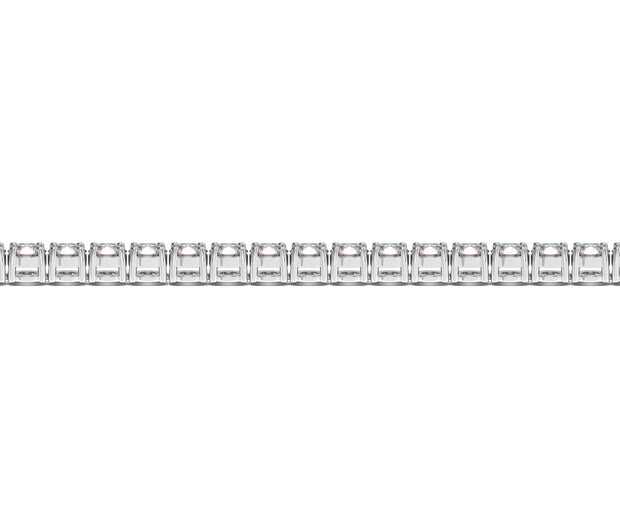 Lab Grown Round Diamond Tennis Bracelet in 14k White Gold (10 cctw F/G  VS2/SI1)