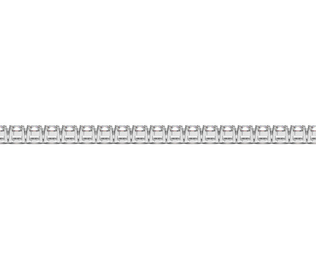 Lab Grown Round Diamond Tennis Bracelet in 14k White Gold (5 cctw  F/G  VS2/SI1)