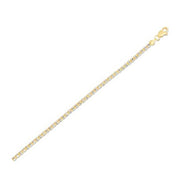 Ice Barrel Chain in 14k Yellow Gold (2.7 mm)