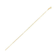 14K Yellow Gold Fine Paperclip Chain (1.2mm)