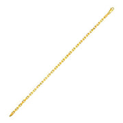 14k Yellow Gold French Cable Link Chain 2.5 mm