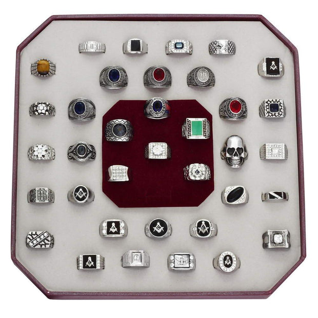 KIT-A-Size8 - High polished (no plating) Stainless Steel Kits with Assorted  in Assorted