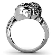 TK1039 - High polished (no plating) Stainless Steel Ring with No Stone