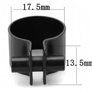 LO4240 - Ruthenium Brass Ring with No Stone
