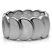 TK049 - High polished (no plating) Stainless Steel Ring with No Stone