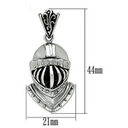 TK458 - High polished (no plating) Stainless Steel Chain Pendant with No Stone
