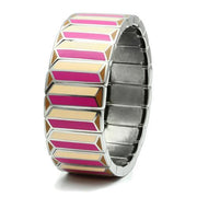 TK299 - High polished (no plating) Stainless Steel Bracelet with No Stone