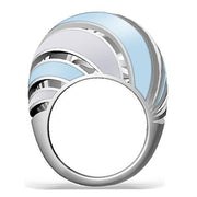 TK252 - High polished (no plating) Stainless Steel Ring with No Stone