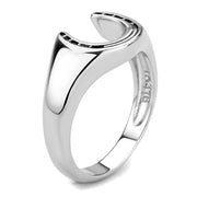 TK3619 - High polished (no plating) Stainless Steel Ring with No Stone