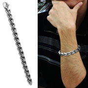 TK571 - High polished (no plating) Stainless Steel Bracelet with No Stone