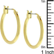 Small Golden Hoop Earrings