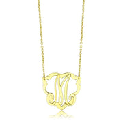 LO4688 - Flash Gold Brass Necklace with No Stone